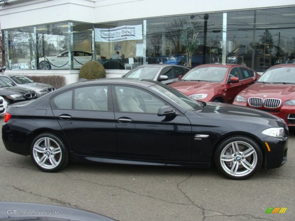 Carbon Black Metallic 2011 BMW 5 Series 550i xDrive Sedan Exterior Photo #89909635