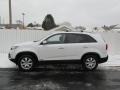Snow White Pearl 2012 Kia Sorento LX AWD Exterior