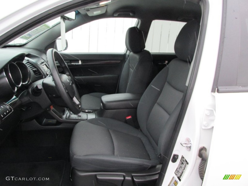 Gray Interior 2012 Kia Sorento LX AWD Photo #89909945