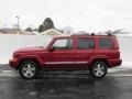 2010 Inferno Red Crystal Pearl Jeep Commander Sport 4x4  photo #2