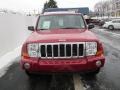 2010 Inferno Red Crystal Pearl Jeep Commander Sport 4x4  photo #8