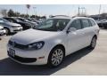 Pure White - Jetta TDI SportWagen Photo No. 3