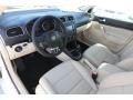 Cornsilk Beige 2014 Volkswagen Jetta TDI SportWagen Interior Color