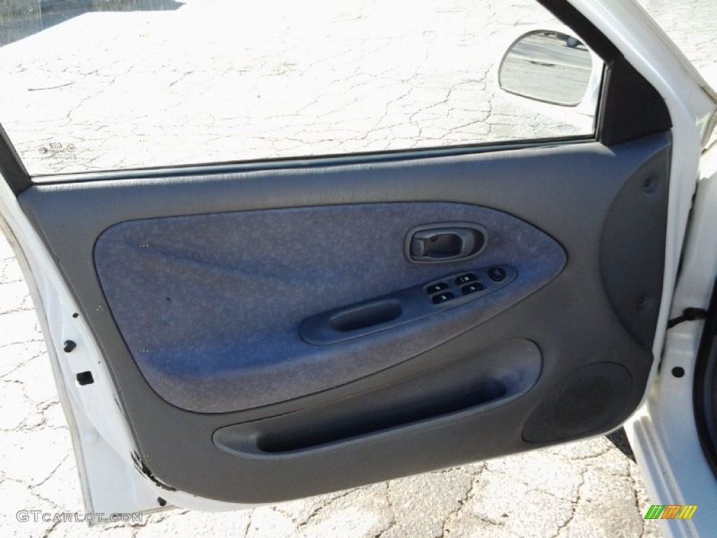 2000 Elantra GLS Sedan - Noble White / Beige photo #16