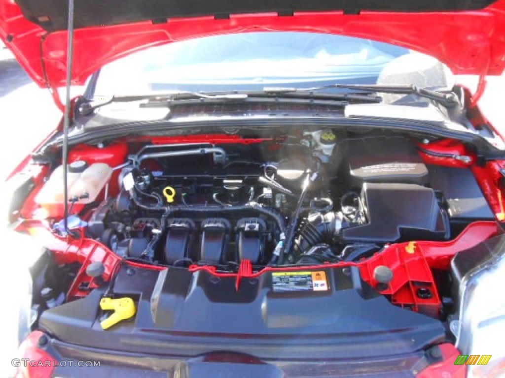 2012 Focus SEL Sedan - Race Red / Charcoal Black photo #18