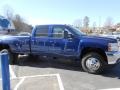 2014 Blue Topaz Metallic Chevrolet Silverado 3500HD LTZ Crew Cab 4x4 Dual Rear Wheel  photo #7