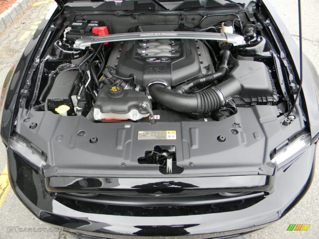 2014 Ford Mustang GT Coupe 5.0 Liter DOHC 32-Valve Ti-VCT V8 Engine Photo #89911663