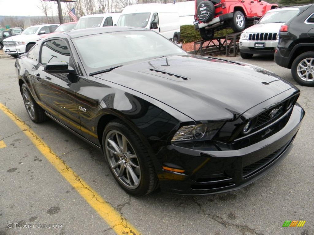 Black 2014 Ford Mustang GT Coupe Exterior Photo #89911702