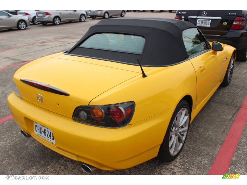 2006 S2000 Roadster - Rio Yellow Pearl / Black photo #3