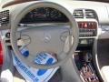 2001 Mercedes-Benz CLK Ash Interior Steering Wheel Photo
