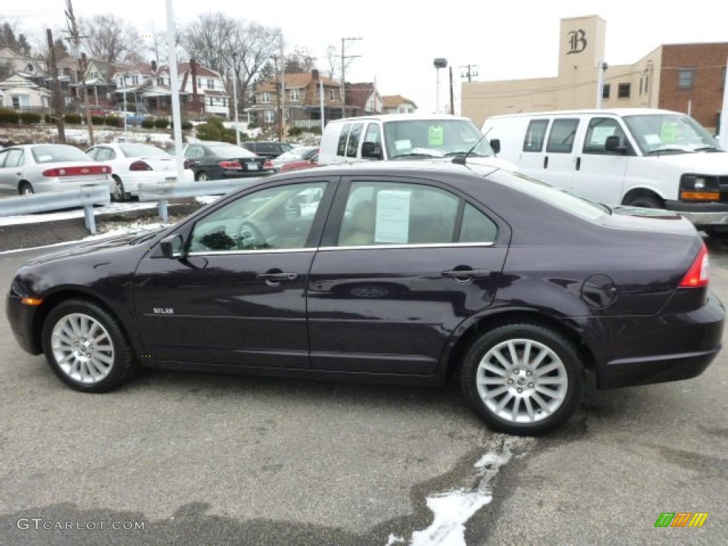 Dark Amethyst Metallic 2007 Mercury Milan V6 Premier Exterior Photo #89913244