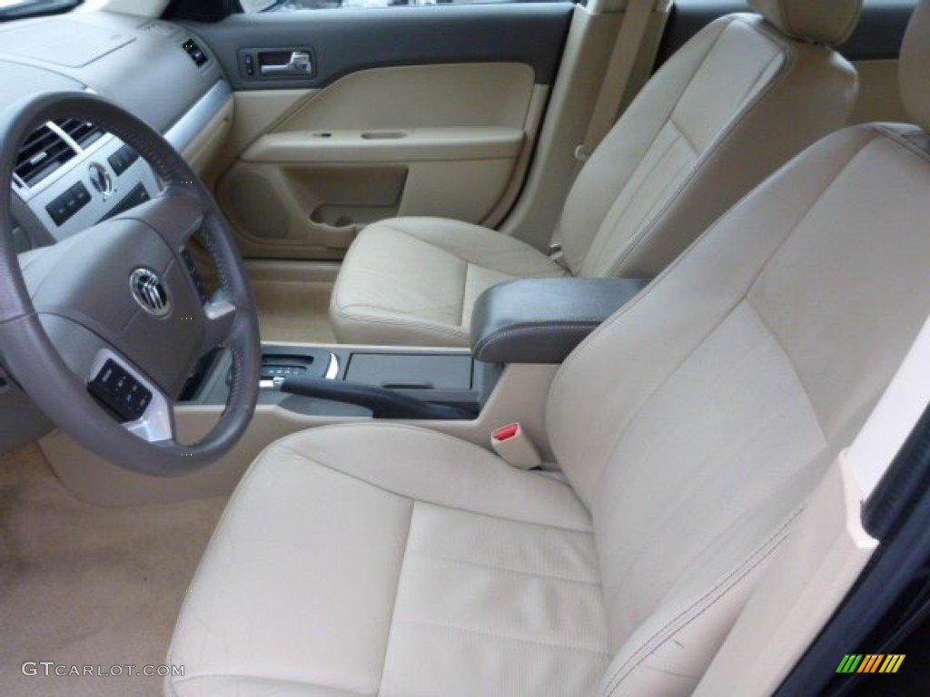 Camel Interior 2007 Mercury Milan V6 Premier Photo #89913271