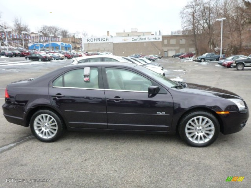Dark Amethyst Metallic 2007 Mercury Milan V6 Premier Exterior Photo #89913343
