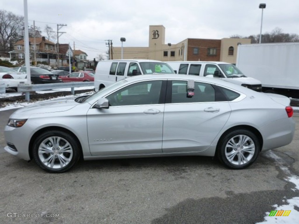 2014 Impala LT - Silver Ice Metallic / Jet Black photo #6
