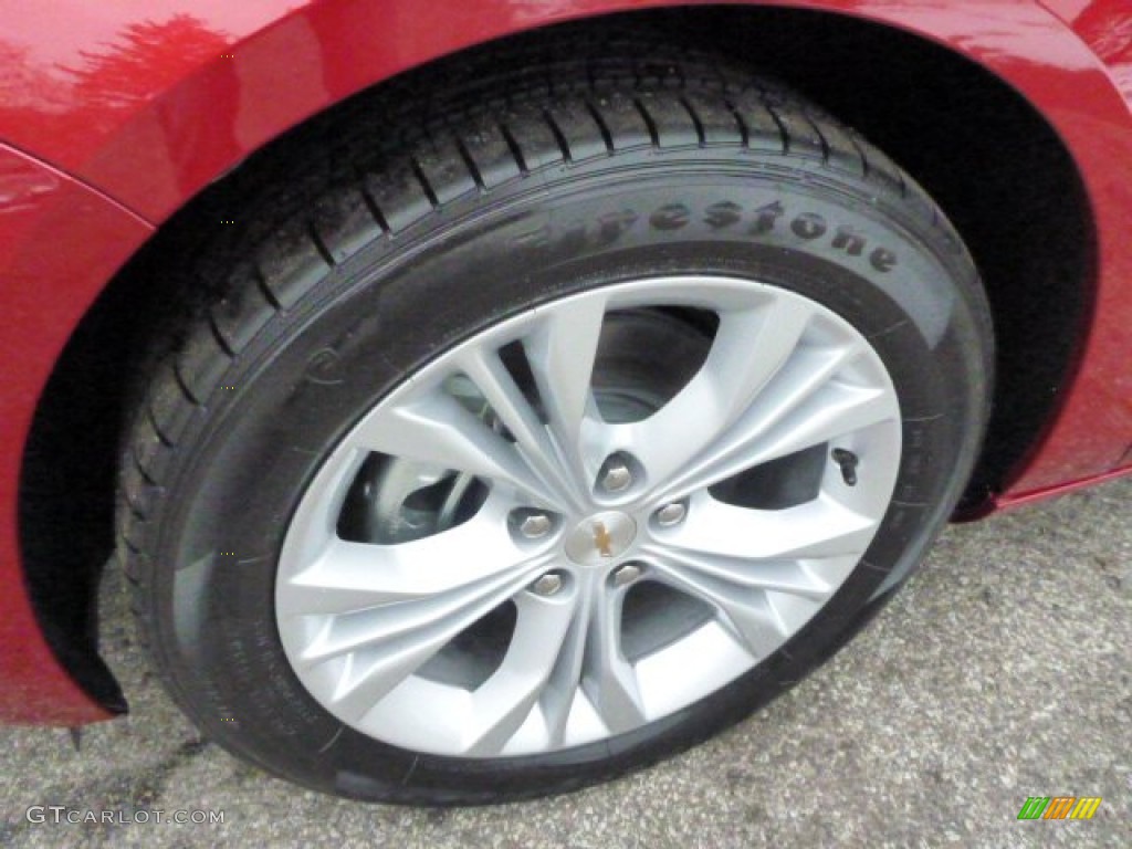 2014 Impala LT - Crystal Red Tintcoat / Jet Black photo #9