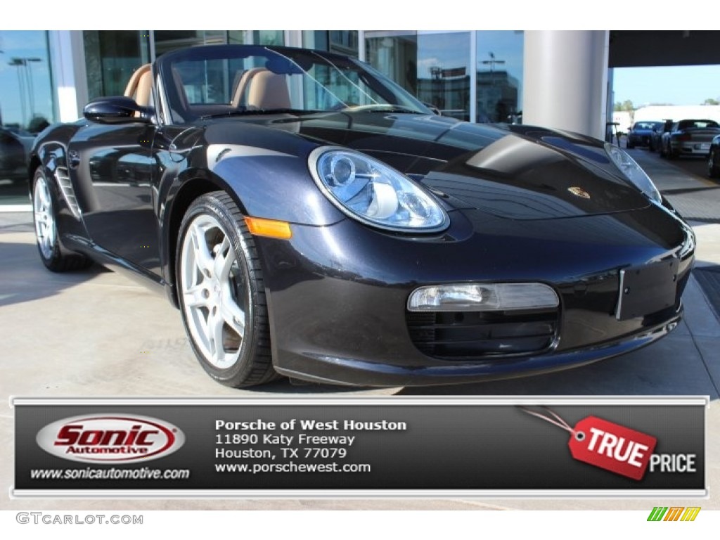 2006 Boxster  - Cobalt Blue Metallic / Sand Beige photo #1