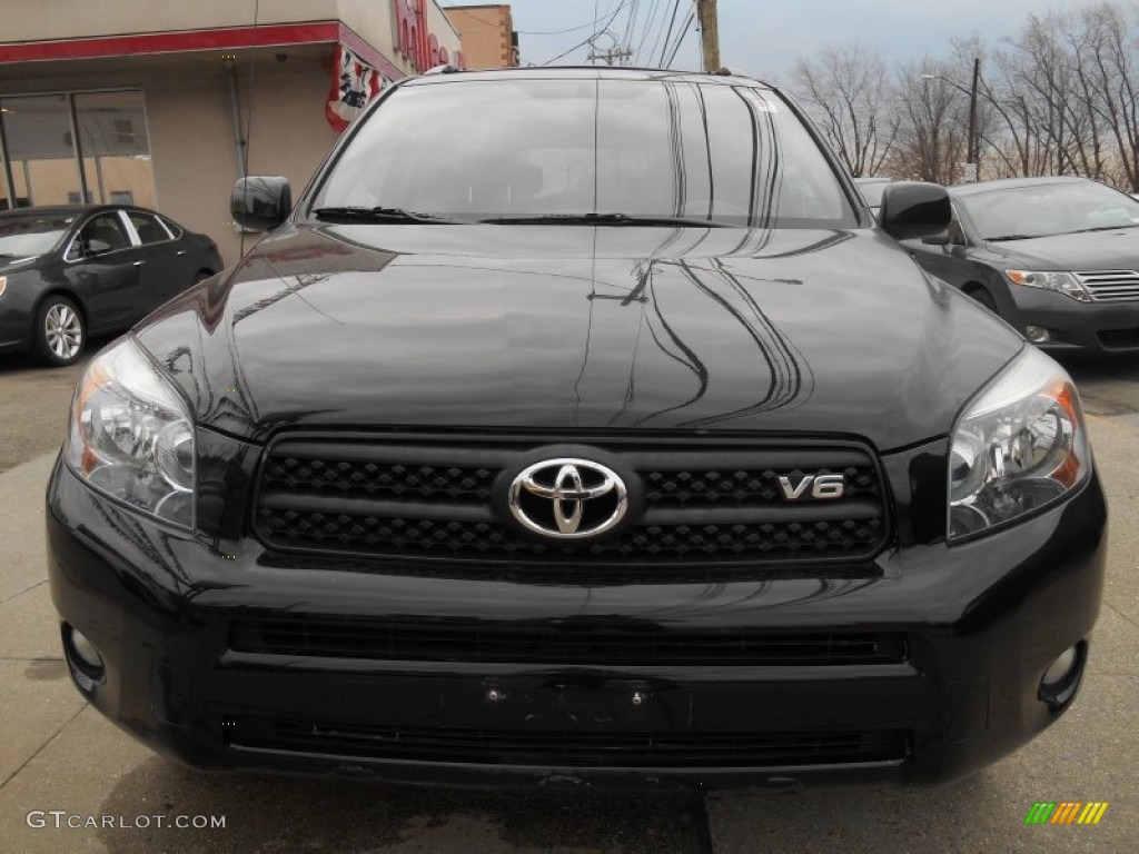 2008 RAV4 Sport V6 4WD - Black / Dark Charcoal photo #2