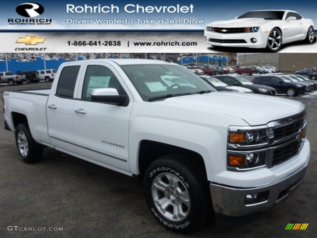 Summit White Chevrolet Silverado 1500