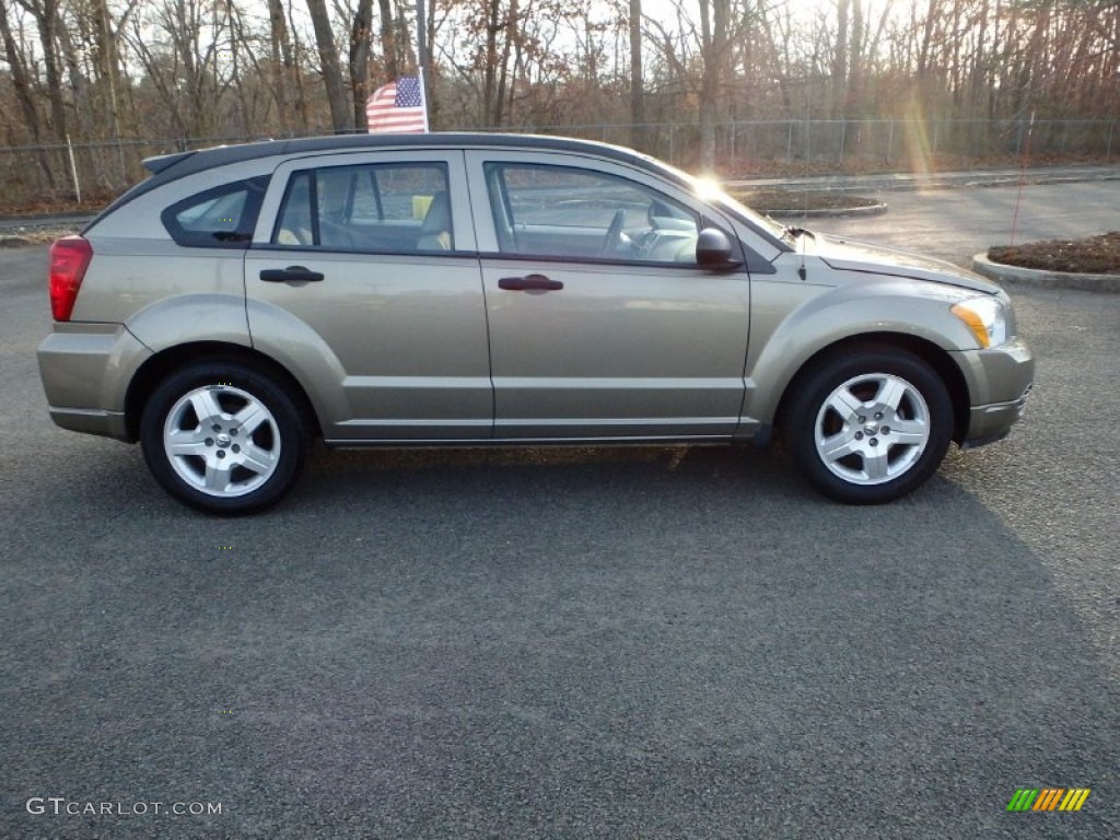 Light Khaki Metallic 2008 Dodge Caliber SXT Exterior Photo #89916501