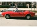 Bolero Red 1967 Chevrolet Camaro Rally Sport Convertible