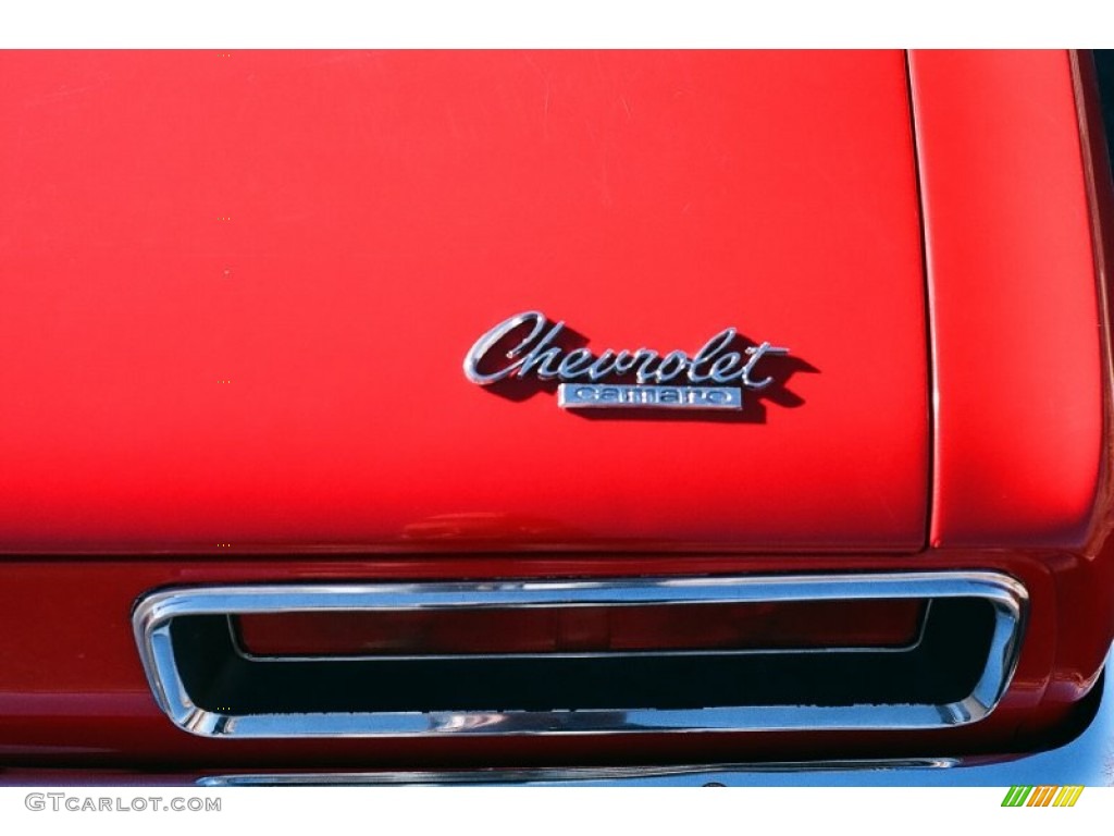 1967 Camaro Rally Sport Convertible - Bolero Red / Red photo #19