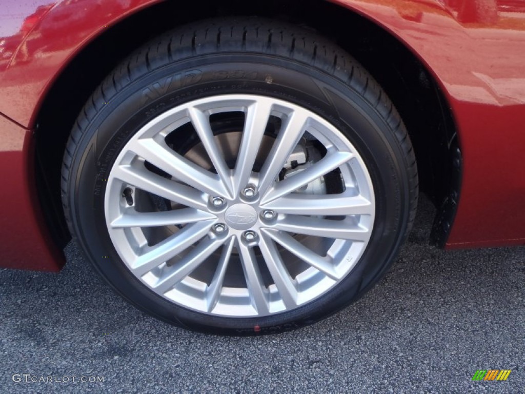 2014 Subaru Impreza 2.0i Limited 5 Door Wheel Photo #89917548