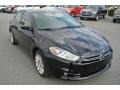 2014 Pitch Black Dodge Dart Limited  photo #6