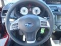 Black 2014 Subaru Impreza 2.0i Limited 5 Door Steering Wheel