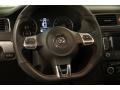 Titan Black 2012 Volkswagen Jetta GLI Autobahn Steering Wheel