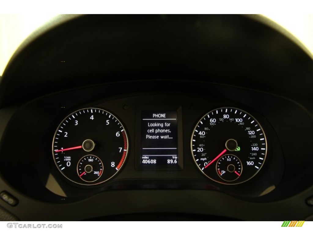 2012 Volkswagen Jetta GLI Autobahn Gauges Photo #89917944