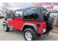 2006 Flame Red Jeep Wrangler Sport 4x4 Right Hand Drive  photo #5