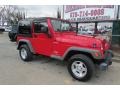 2006 Flame Red Jeep Wrangler Sport 4x4 Right Hand Drive  photo #11