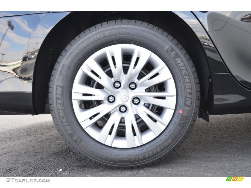 2014 Camry L - Attitude Black Metallic / Ash photo #9