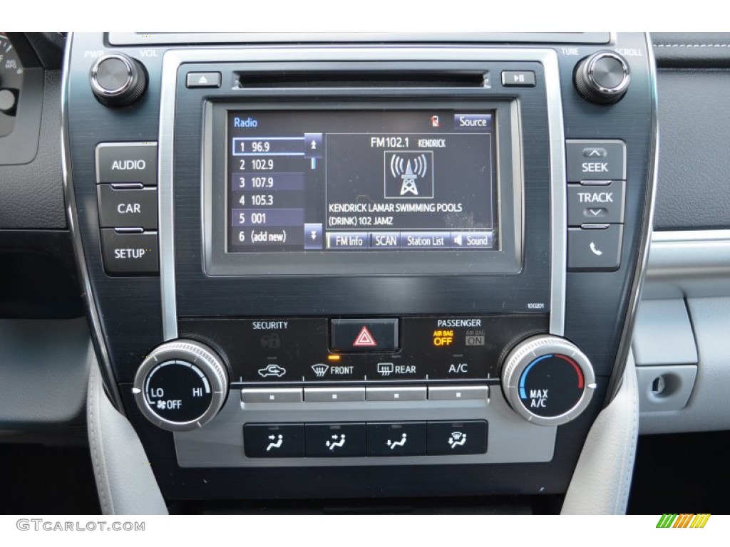 2014 Camry L - Attitude Black Metallic / Ash photo #11