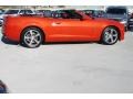 2011 Inferno Orange Metallic Chevrolet Camaro SS/RS Convertible  photo #9
