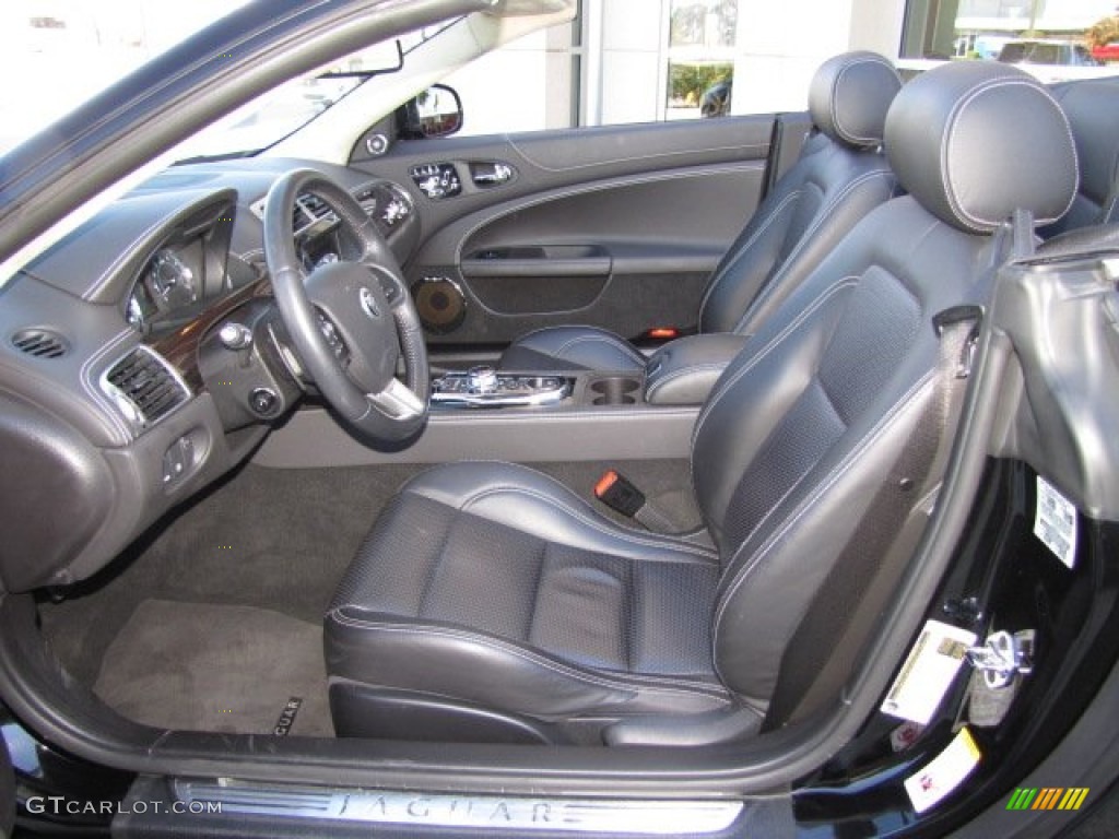 2013 Jaguar XK XK Convertible Front Seat Photo #89919411