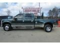 2008 Forest Green Metallic Ford F350 Super Duty Lariat Crew Cab 4x4 Dually  photo #4