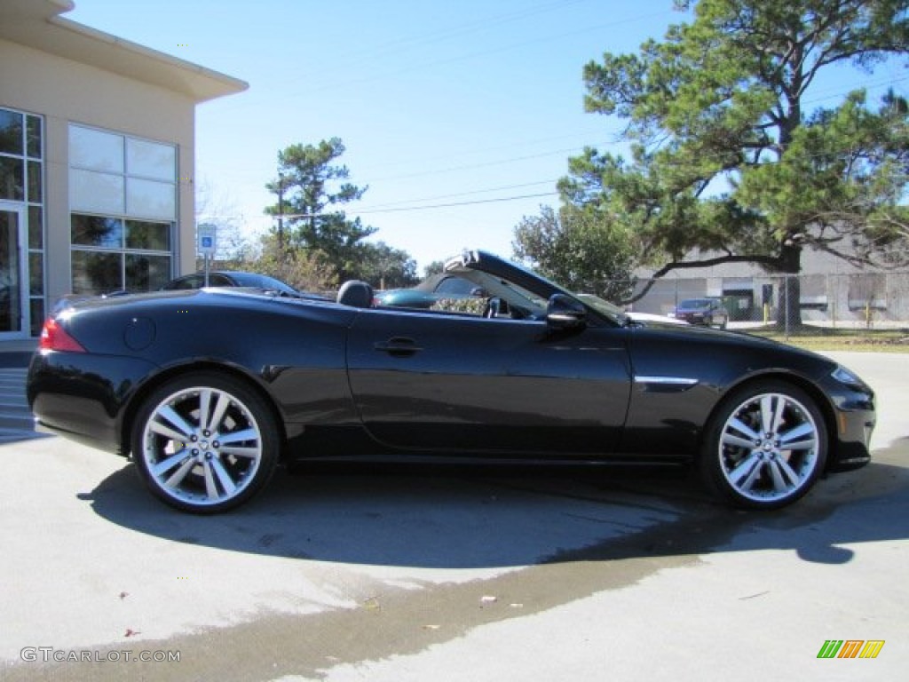 Ultimate Black Metallic 2013 Jaguar XK XK Convertible Exterior Photo #89919618