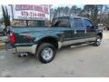 2008 Forest Green Metallic Ford F350 Super Duty Lariat Crew Cab 4x4 Dually  photo #9