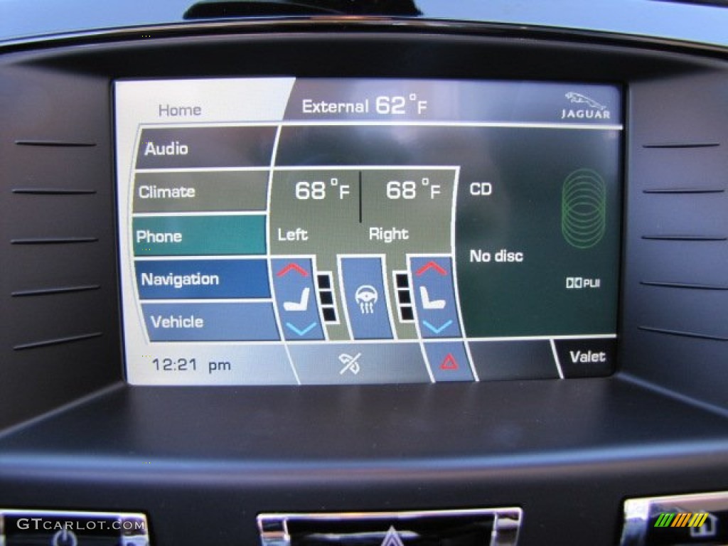 2013 Jaguar XK XK Convertible Controls Photo #89919852