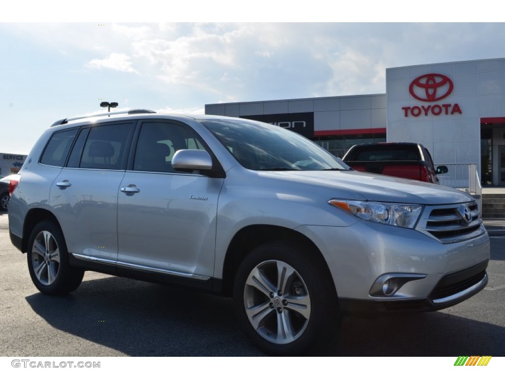 2013 Highlander Limited - Classic Silver Metallic / Ash photo #1