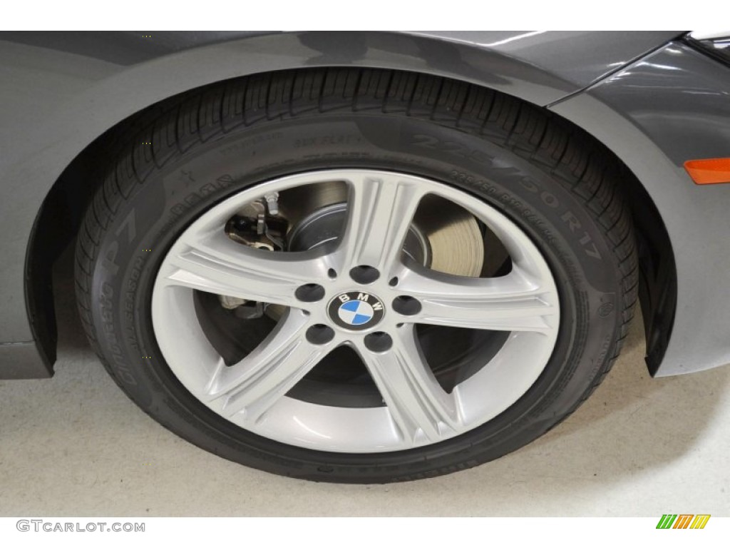 2014 3 Series 328i Sedan - Mineral Grey Metallic / Black photo #3