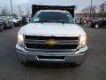 Summit White - Silverado 3500HD WT Regular Cab Dump Truck Photo No. 2