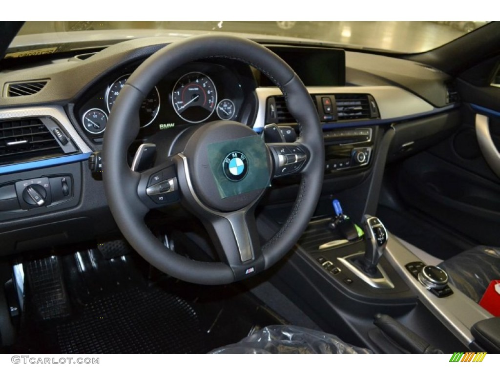 2014 BMW 4 Series 428i Coupe Black Dashboard Photo #89920714