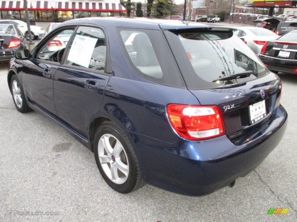 Deep Blue Metallic 2005 Saab 9-2X Linear Wagon Exterior Photo #89921007