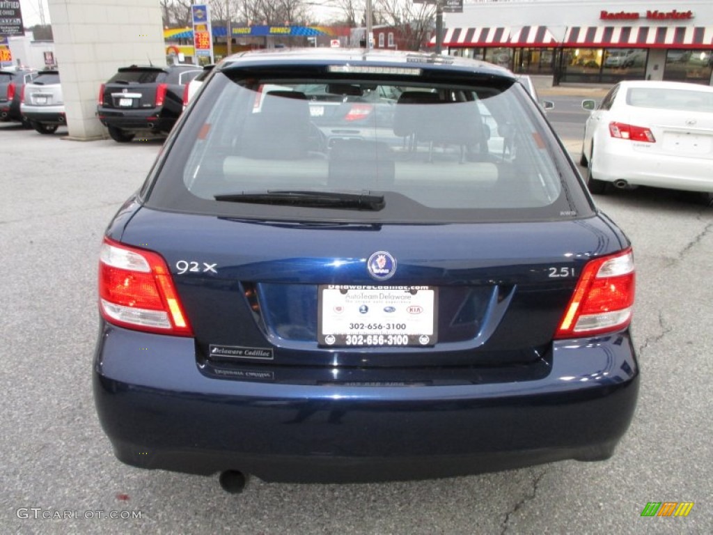 2005 9-2X Linear Wagon - Deep Blue Metallic / Black/Parchment photo #5