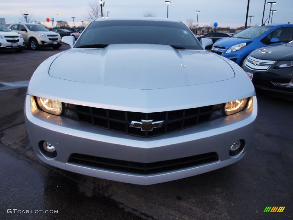 2010 Camaro LS Coupe - Silver Ice Metallic / Black photo #8