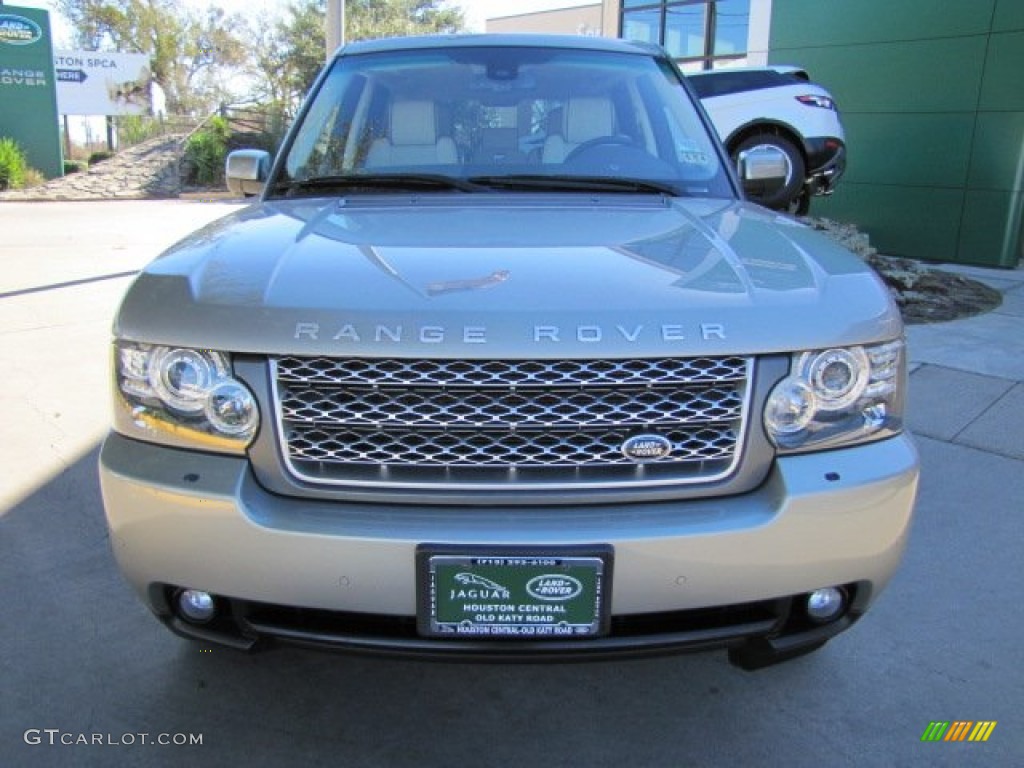 2010 Range Rover HSE - Ipanema Sand Metallic / Sand/Jet Black photo #6