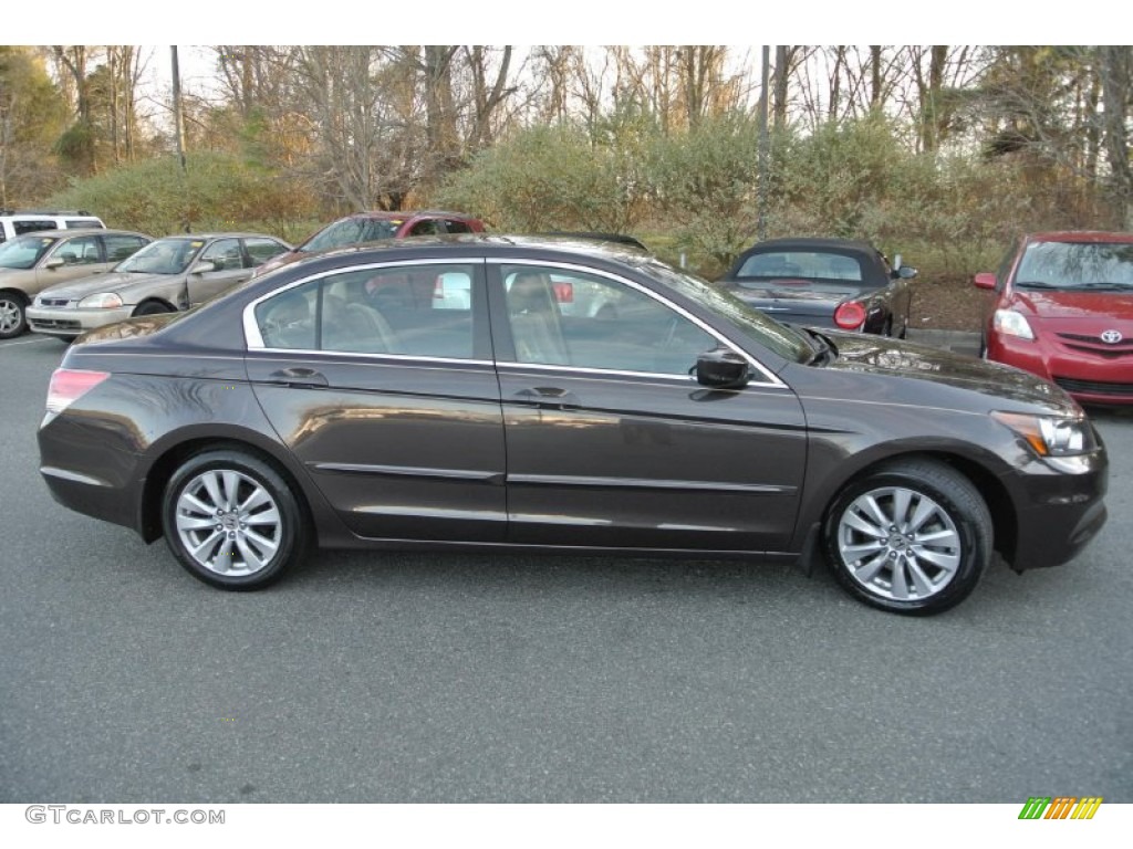 Dark Amber Metallic 2011 Honda Accord EX-L Sedan Exterior Photo #89922246