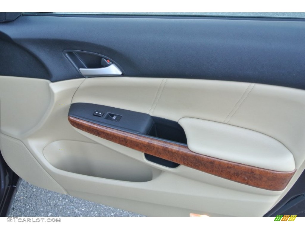 2011 Accord EX-L Sedan - Dark Amber Metallic / Ivory photo #22